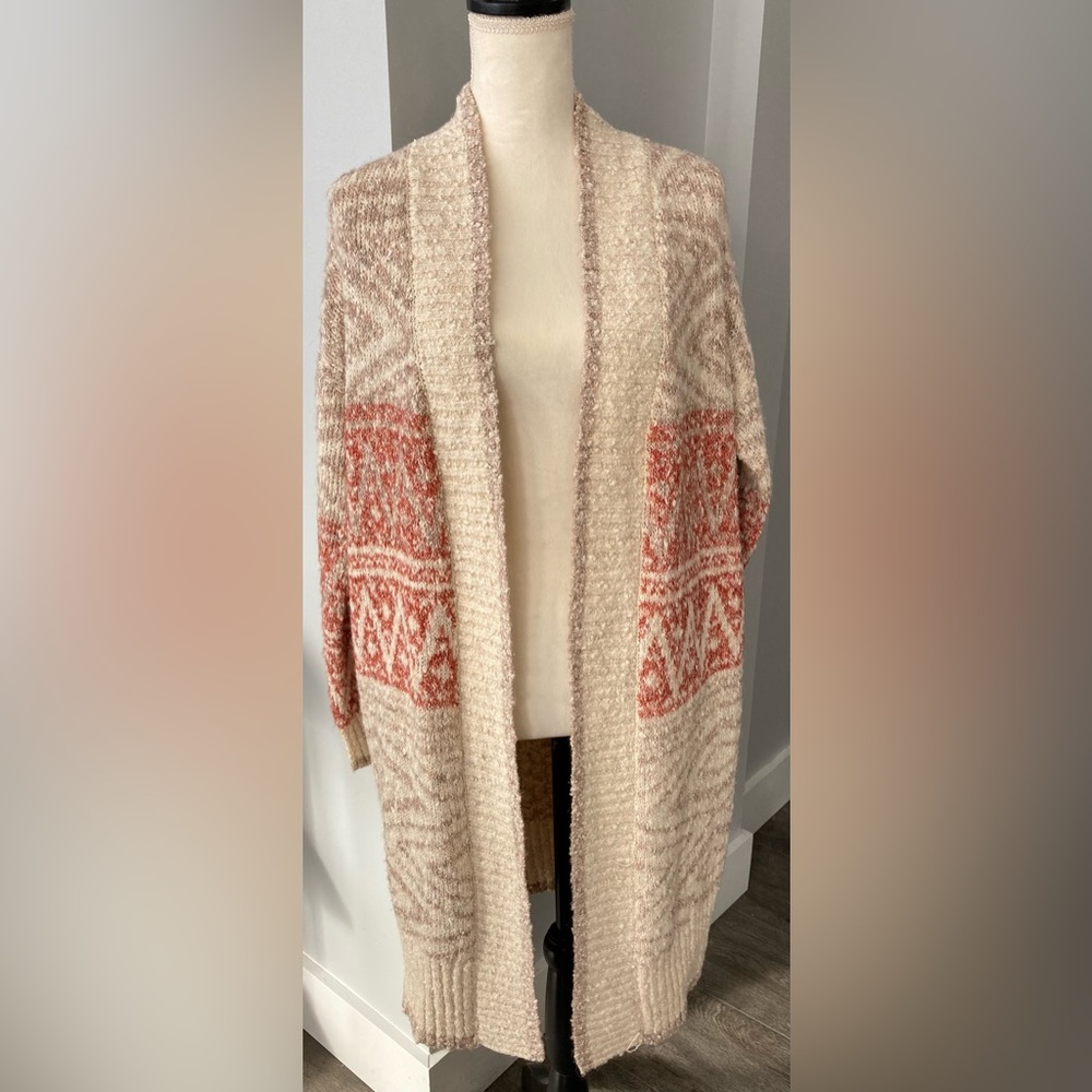 Joie Duster Sweater Cardigan- flawed‎